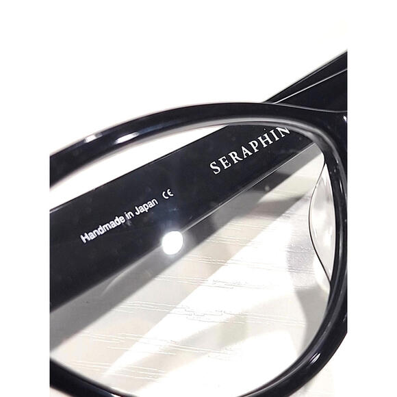 Seraphin LINDSAY 8531 Sm Black Cat Eye Eyeglasses 51-15 140 New